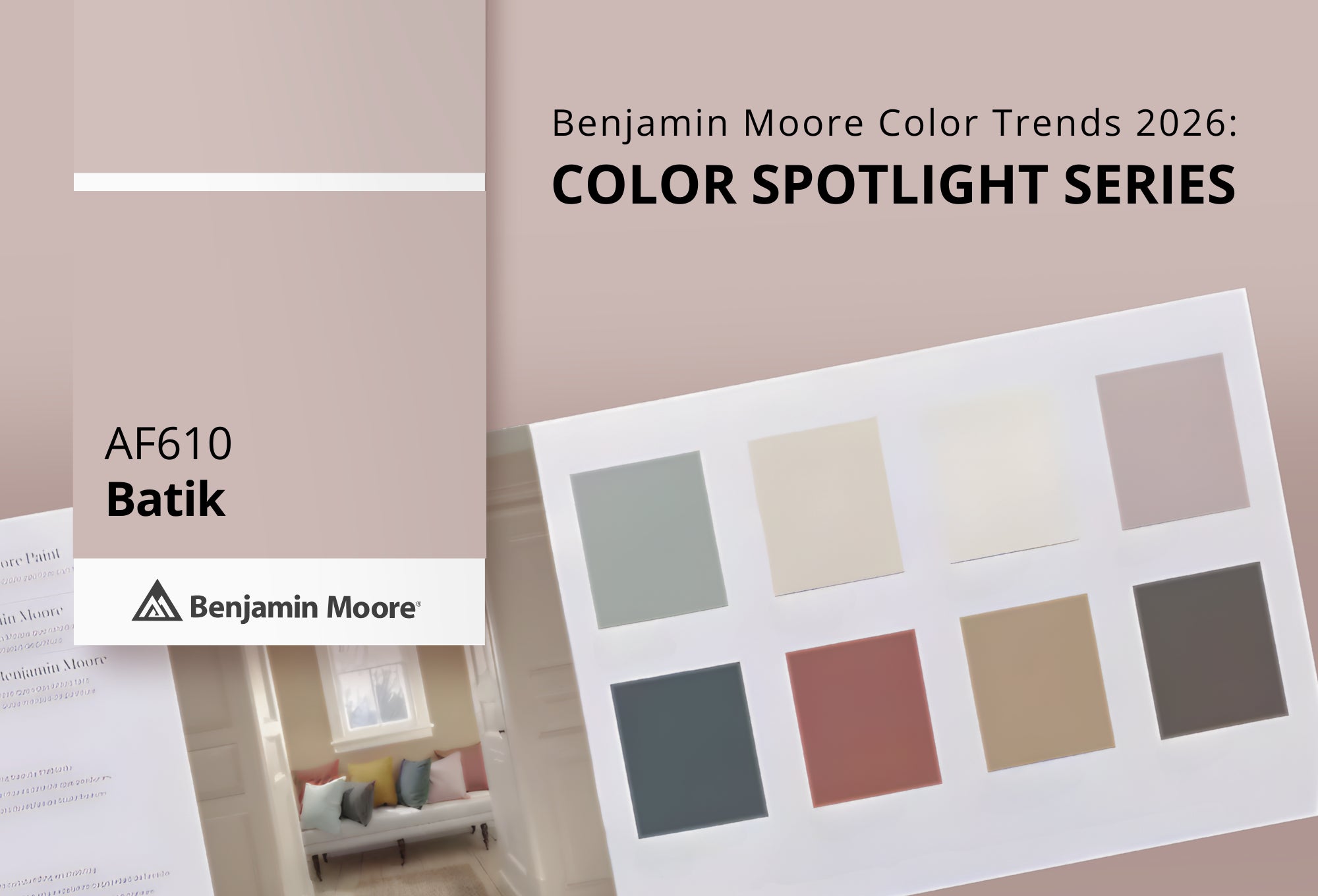Benjamin Moore Color Trends Color Spotlight - Batik