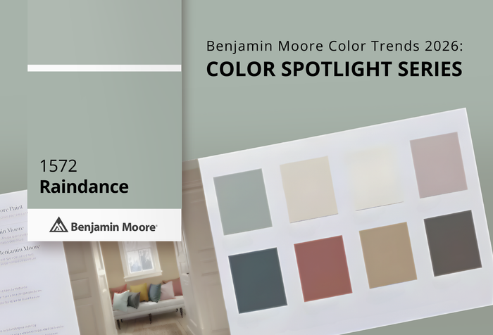 Benjamin Moore Color Trends Spotlight Series: Raindance paint color