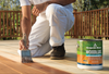 Benjamin Moore Woodluxe WaterBased & Oil Base Exterior Wood Stain available at Colorize.