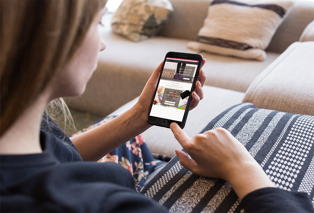 HERE'S HOW YOU CAN SHOP FROM THE COMFORT OF YOUR HOME Colorize