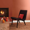 Benjamin Moore Cinnamon in a Living Room