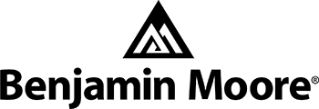 black Benjamin Moore logo