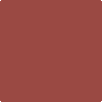 Benjamin Moore Color 1301 Spanish Red