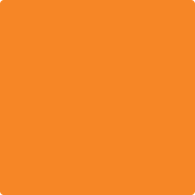 Benjamin Moore's 2016-20 Citrus Orange| Colorize - Colorize Inc.
