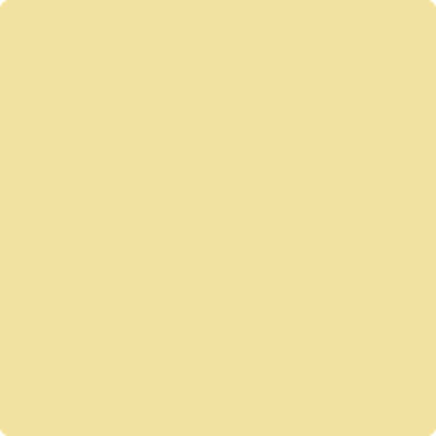 Benjamin Moore Color 290 Fresh Butter