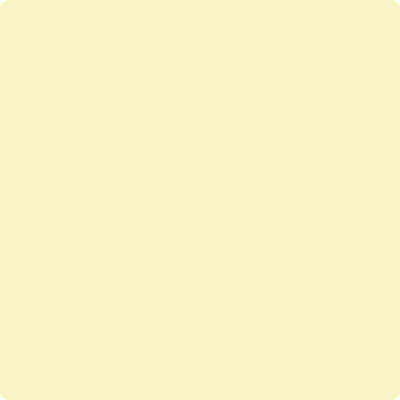 Benjamin Moore Color 331 Lemon Soufflé