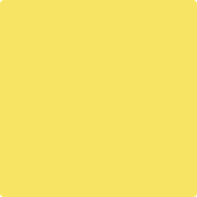 Benjamin Moore Color 335 Delightful Yellow