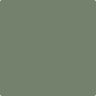 Benjamin Moore Color 468 Cambridge Green