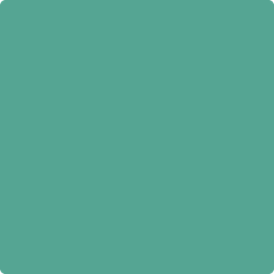 Benjamin Moore Color 649 Captivating Teal