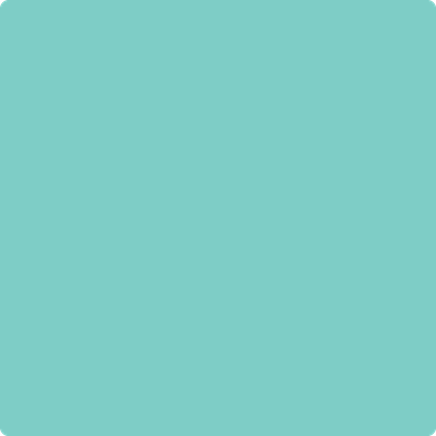 Benjamin Moore Color 655 Coastal Paradise