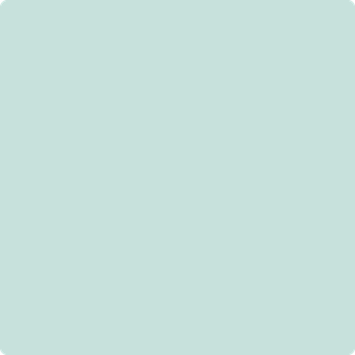 Benjamin Moore Color 673 Iced Green