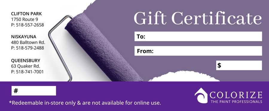 Classic Gift Certificate