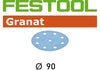Granat Abrasive Pads for RO 90 Sander