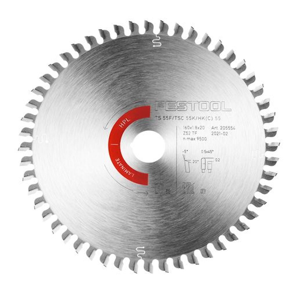 Festool Saw Blade HW 210X2,4X30 TF60 LAMINATE/HPL available at Colorize.