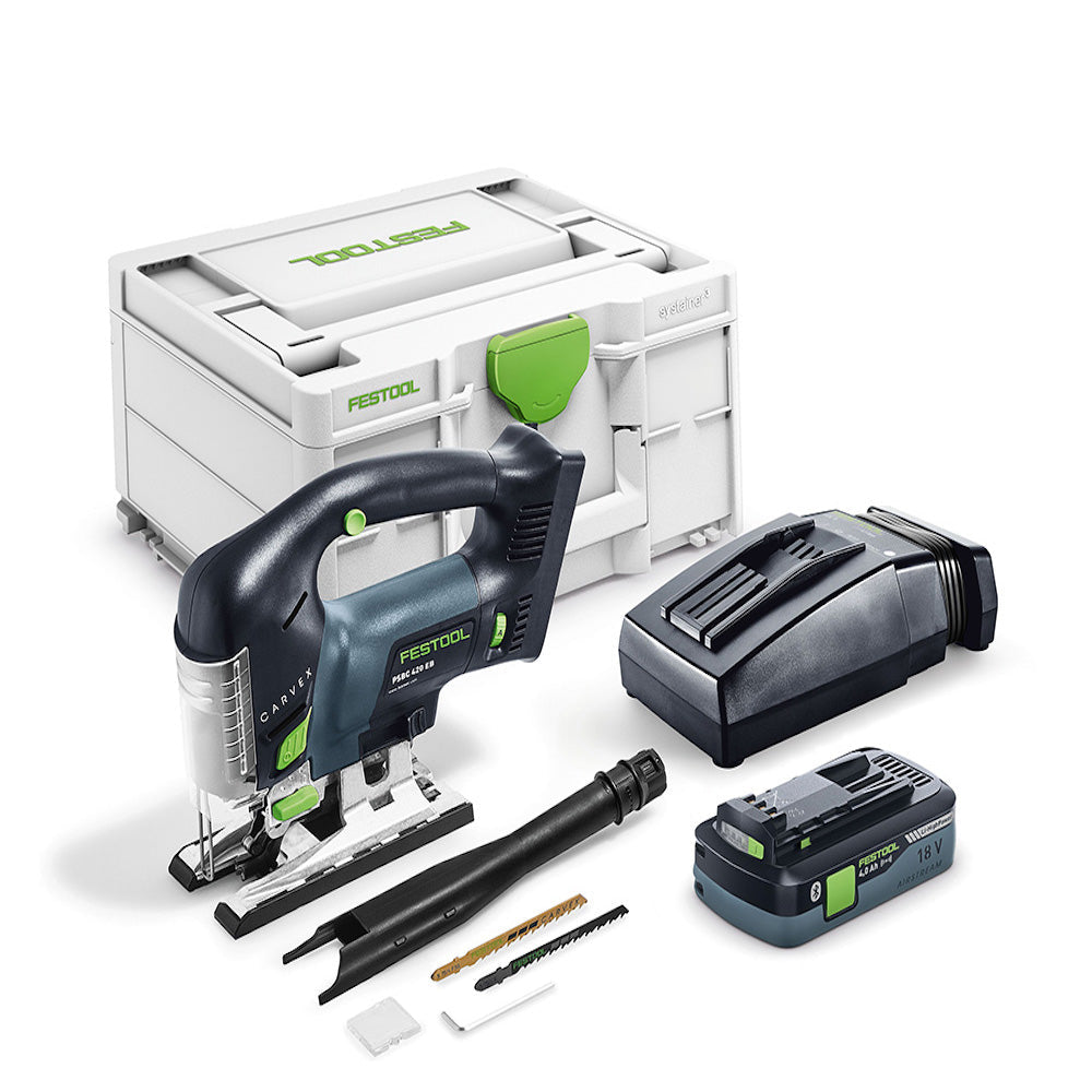 Festool Cordless Jigsaw PSBC 420 HPC 4,0 EBI-Plus CARVEX