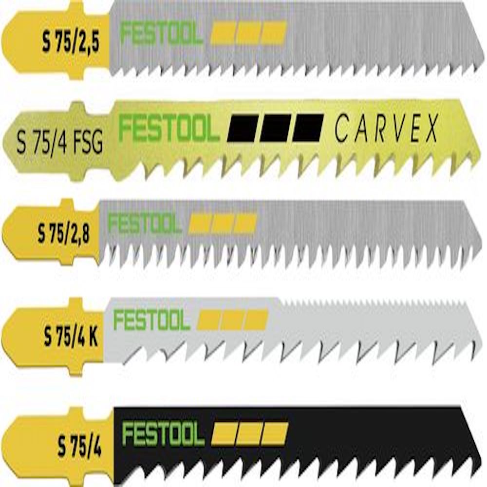 Festool Jigsaw blade set STS-Sort/25 W available at Colorize.
