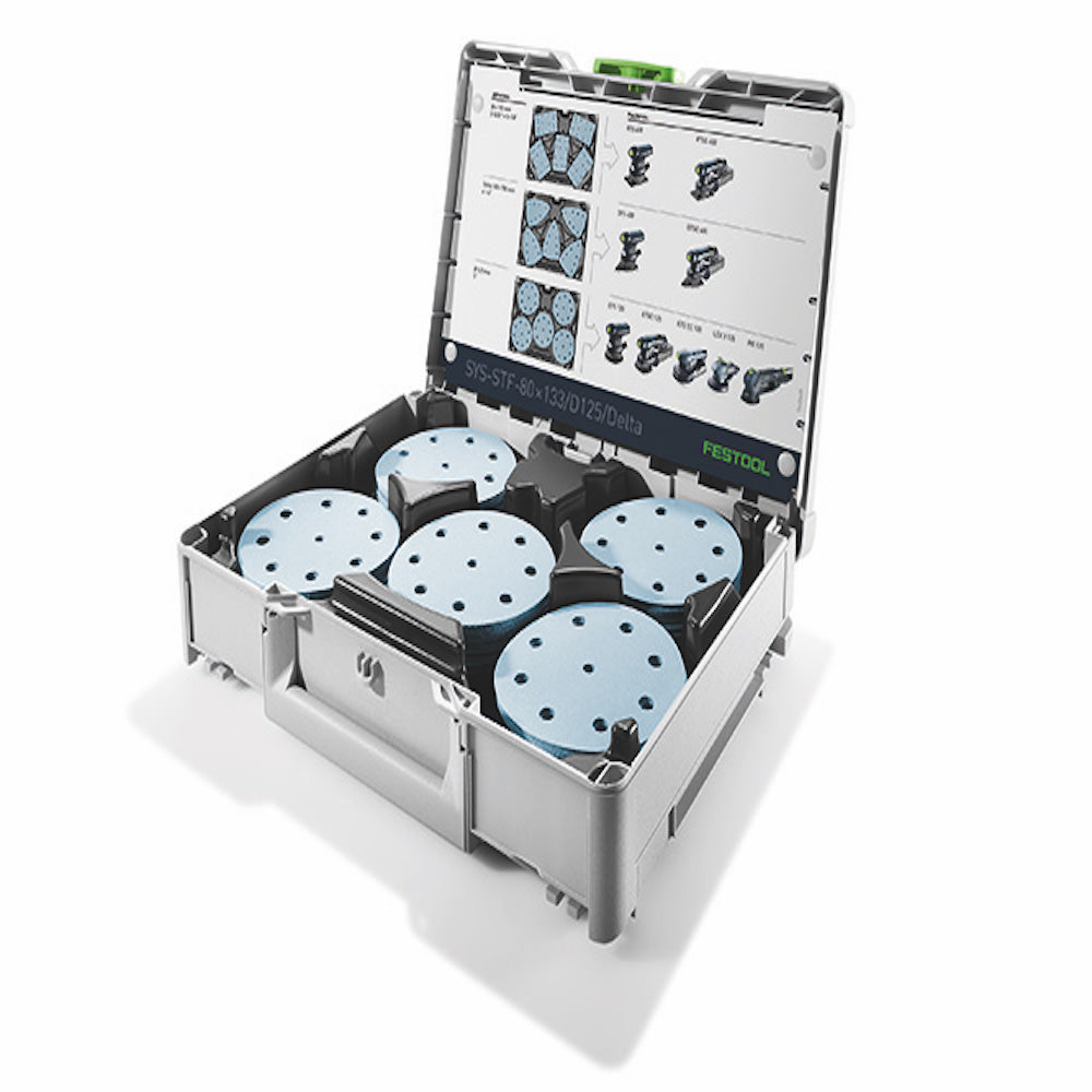Festool Systainer³ Abrasive Set SYS-STF D125 GR Set